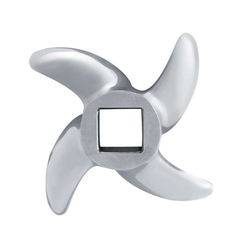 Лезвие для мясорубки 4 лезвия из нержавеющей стали квадратное отверстие нож для мясорубки домашняя кухня запчасти для мясорубки аксессуары