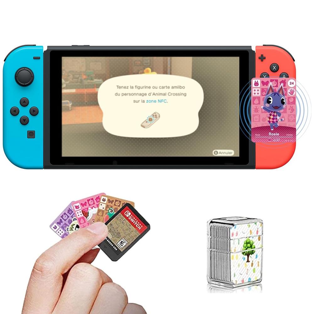 48 шт., игровые карты Animal Crossing Series 5 Mini NFC для переключателя NS