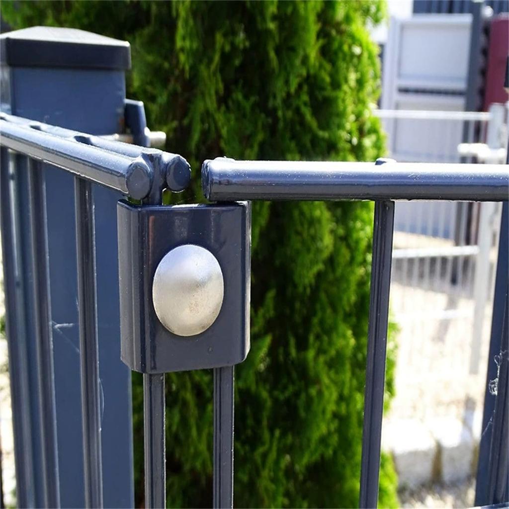 Стальные столбы для забора, соединители для легкой сборки, зажимы для соединения сетчатых панелей, зажимы для сетки, угловой соединитель для забора