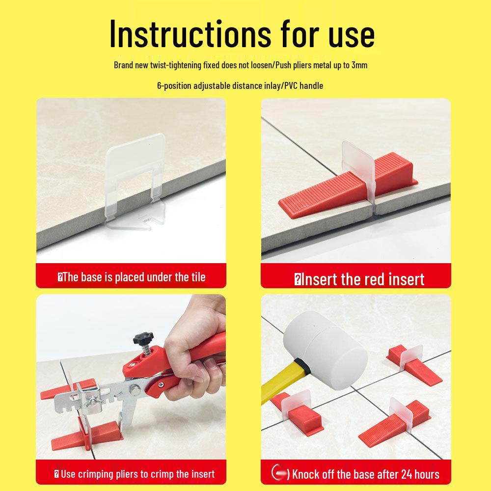 Инструмент для выравнивания плитки: Проставка для регулировки расстояния и позиционирования