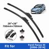 2PCS 4PCS Wiper Blades for Ford Focus III 2004-2011 Front Double Rubber Strip Wiper Blade Windshield Brushes Windscreen Window Accessories