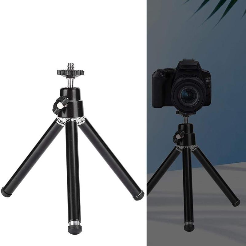 Mobile Tripod Phone Holder for Rack Mobile Broadcast Stand Compact Tripod R Desktop Stand Selfie Stick Telescopic Adapter