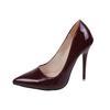 Super High Heels Shoes for Women Red Bottom Pumps Luxury Pointed Toe Wedding Shoe Sexy ladies Thin Heels Patent Leather Stiletto