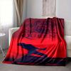 1pc Queen Band Logo Blanket Lightweight Flannel Blanket Throw Blanket For Sofa, Bed, Travel, Camping, Livingroom, Office, Couch