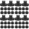 POPETPOP 40-Piece Light Bulb Socket Set, Miniature Tube Holders with Screw-On Bulb Bases, Perfect for Home or Classroom Physics Experiments