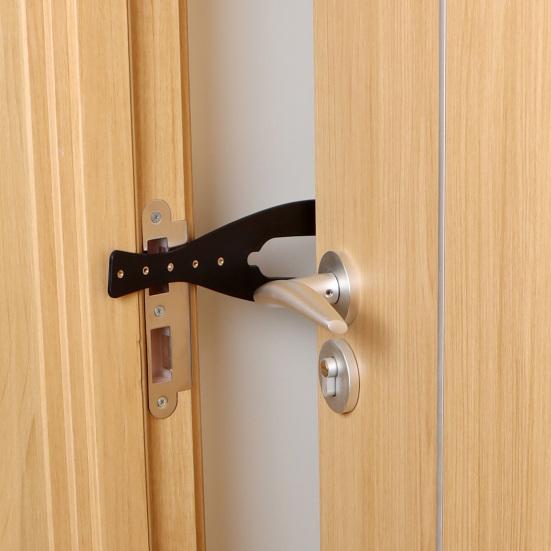 Дверная защелка для кошек, регулируемая, хорошая прочность, не допускает попадания собаки в туалетный лоток и кормушку для кошек, товары для домашних животных