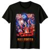 Хэллоуин (1978) Футболка с постером фильма в стиле ретро 80-х