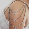 1pcs Flower Shoulder Chain Multi Layer Body Chains Sexy Bra Underwear Strap  Women