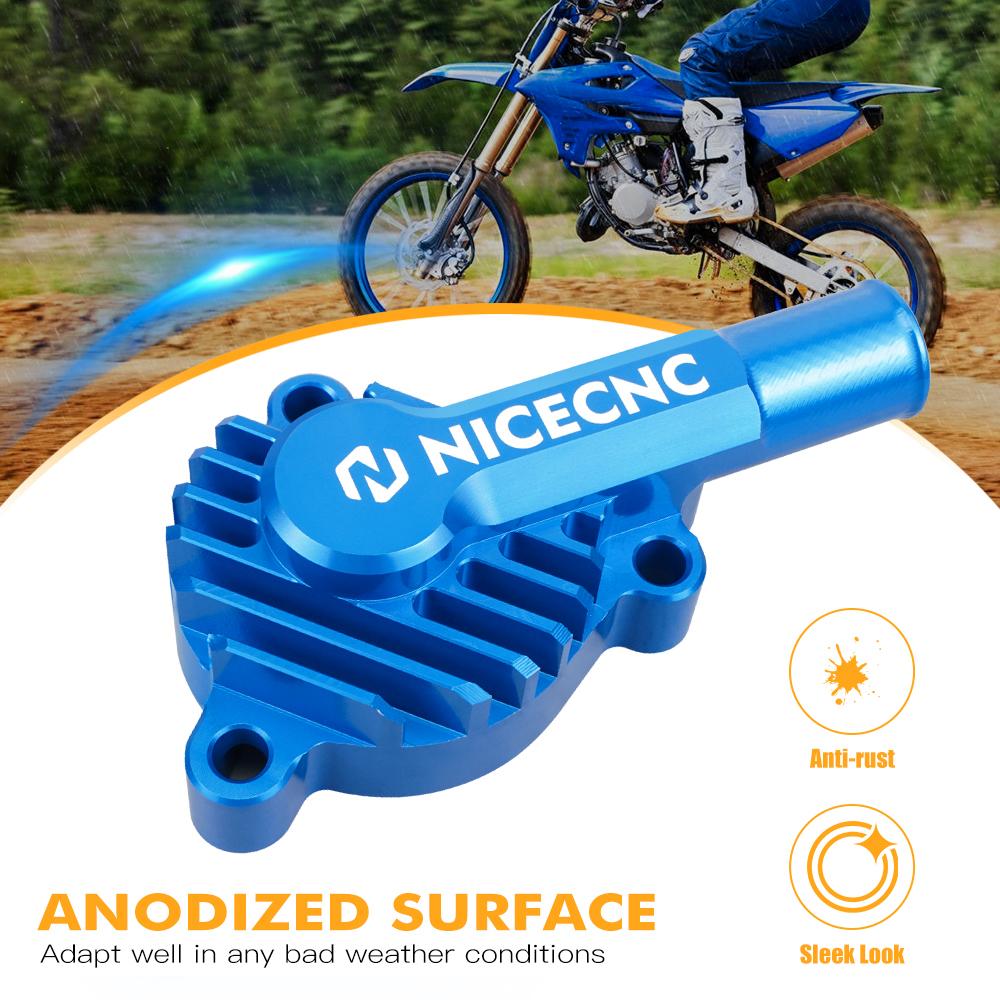 NICECNC For Yamaha YZ85 2002-2018 2017 2016 2015 2014 2013 YZ 85 Motocross Water Pump Impeller Cooler Water Pump Guard Cover Kit