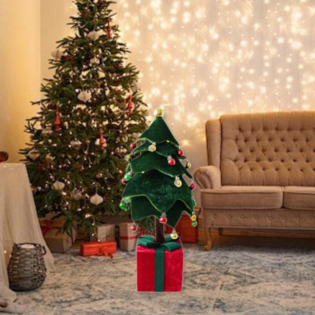 Artificial Christmas Tree Decoration Decorative Creative Gift Tabletop Xmas for Shelf