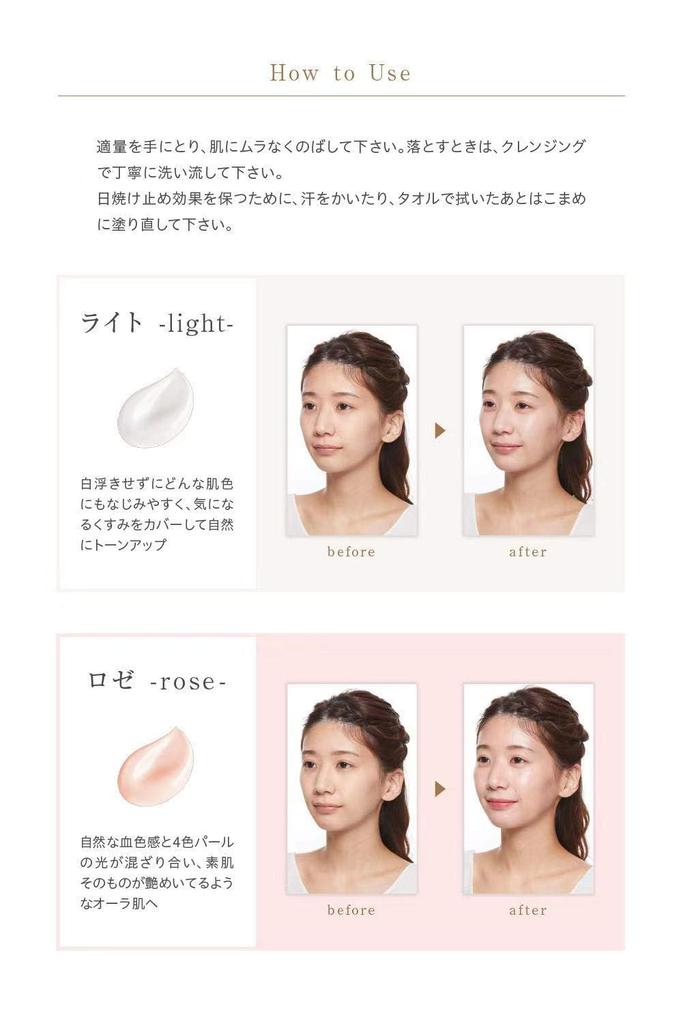 SUIKO Airy Aura Protection 35 г УФ-защитная основа с УФ-формулой Увлажнение и сияние кожи (Свет) SPF50+/PA++++ сыворотка/макияж Нехимический