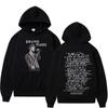 Bruno Mars The Romantic Tour 2026 Print Hoodie Men Women Vintage Hip-hop Pullover Autumn and Winter Loose Casual Sweatshirts