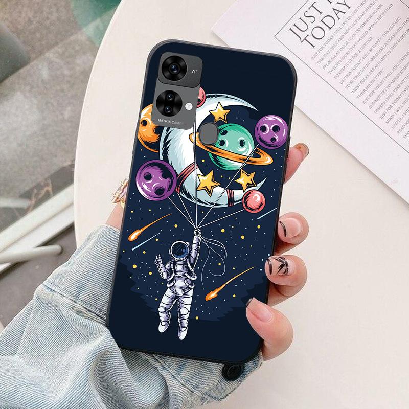 Чехол для Oukitel C51 Мягкий Силиконовый Задний Чехол Чехол-Крышка для Oukitel C51 OukitelC51 Для Oukitel C51 C21 Pro C31 Ударопрочная Задняя Крышка Телефона