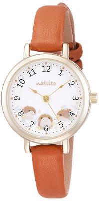 [Fieldwork] Часы аналоговые Yurun Animal Pattern Hedgehog Leather Strap ASS155-4 женские коричневые