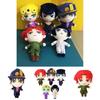 Adorable Jojos Bizarre Adventure Plush Toy Doll Featuring Bucciarati Josuke Giorno Noriaki Giovanna For Kids And Fans