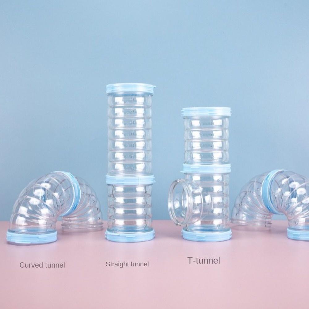 Клетка для хомяка Трубы для клетки хомяка Случайно сращенные туннель для передвижения морской свинки для мелких домашних животных