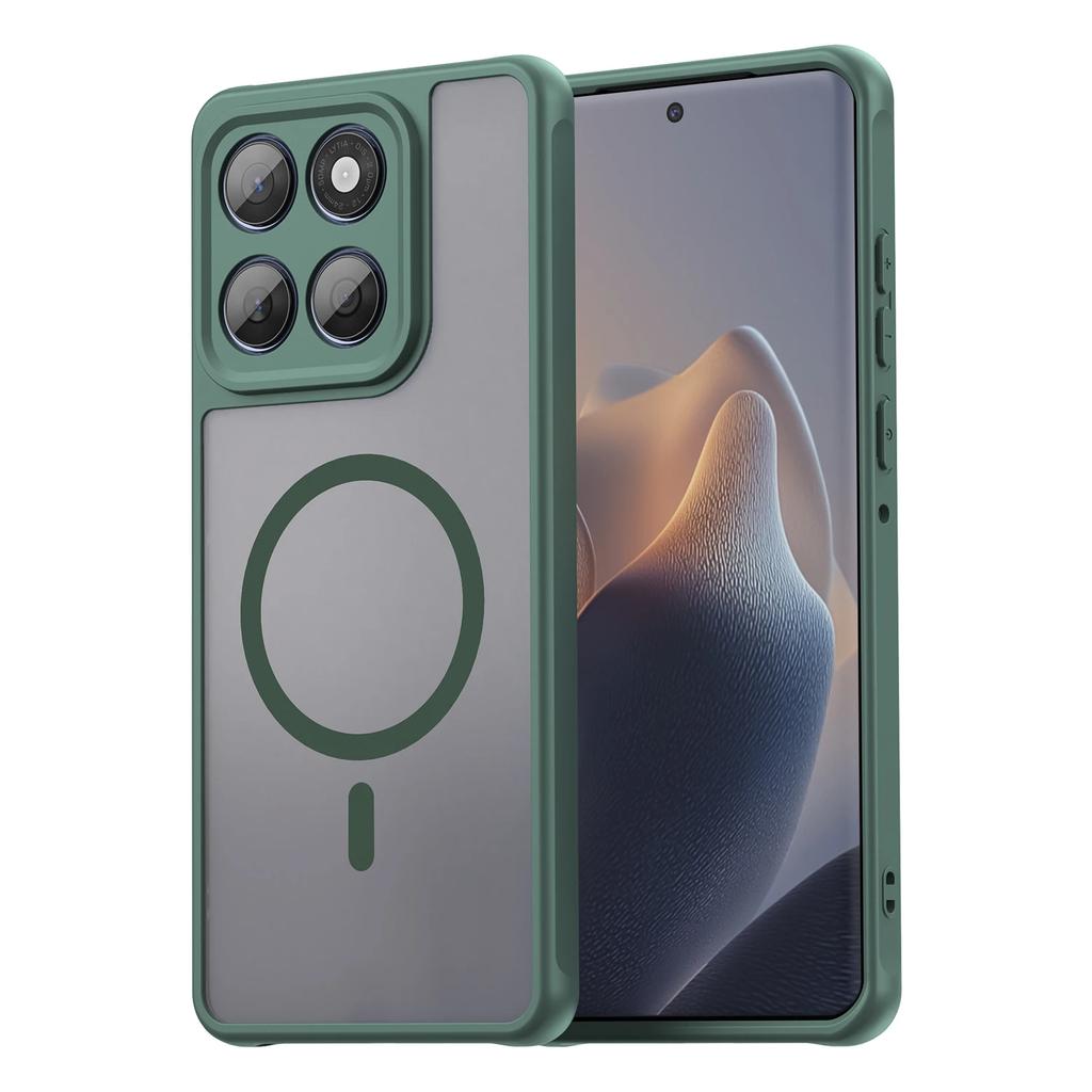 Чехол для Motorola Moto Edge 60 Fusion Чехол Magsafe Для Moto Edge 60s Pro Матовый Прозрачный Магнитный Беспроводная Зарядка Ударопрочный Funda