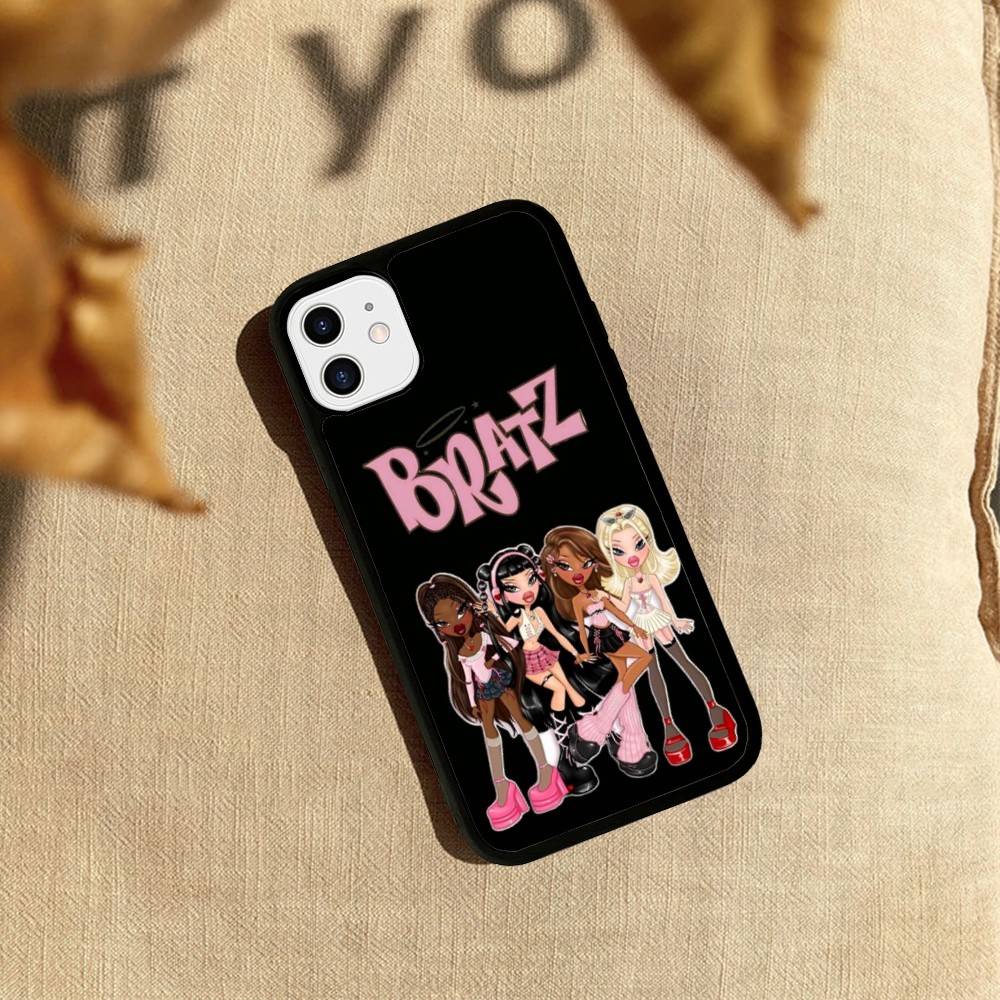 B-Bratzs For iPhone 17 16 15 14 13 12 11 Mini Pro Max Plus PC+TPU Back Phone Cover