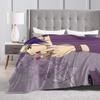 Nana Osaki Blankets Coral Fleece Plush Textile Decor Anime Portable Soft Throw Blanket for Home Office Plush Thin Quilt
