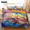 Sea Animal Duvet Cover Octopus Turtle Starfish Queen Bedding Set Microfiber Ocean Life Bedding Set King For Kids Boys Girls Teen