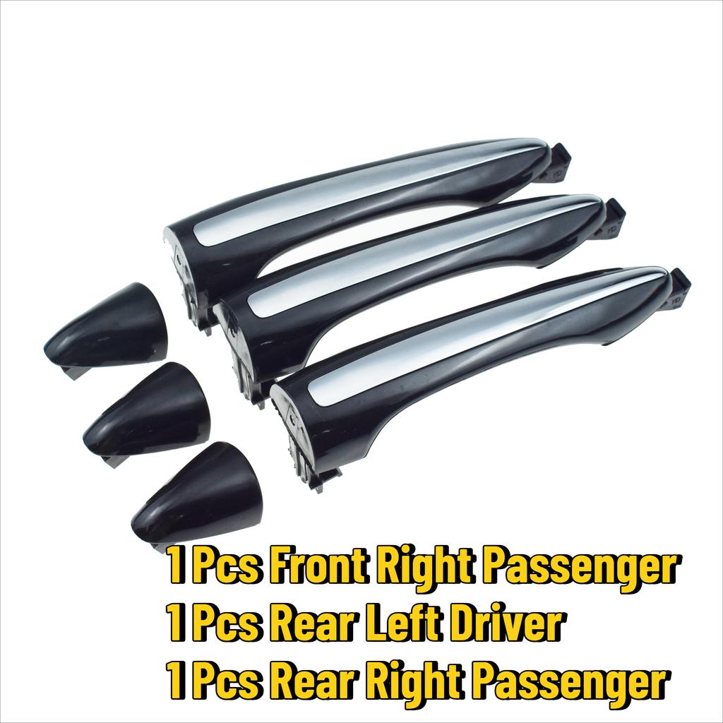 1/2/4 Pcs Exterior Outside Door Handle Front Rear Left or Right For Kia Forte Cerato 2014-2018 & Forte Koup 2014-2016 1.6L 2.0L