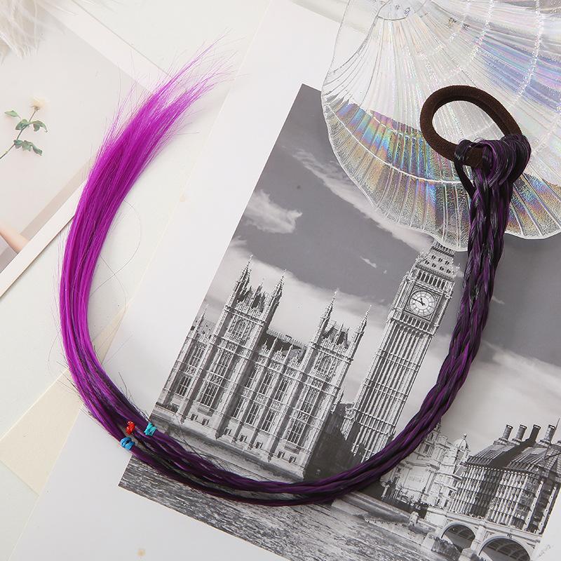 3 шт. простая детская резинка для волос резинка аксессуары для волос детский парик повязка на голову для девочек твист коса веревка головной убор детский подарок