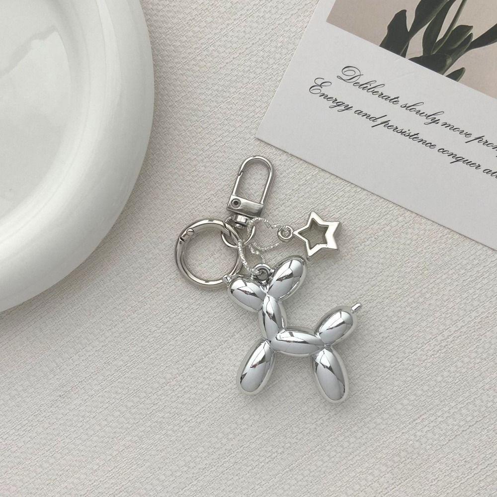 Брелок в виде воздушного шара в виде щенка с покрытием, брелок в виде воздушного шара в виде собаки, брелок в виде воздушного шара в виде акриловой собаки, пара