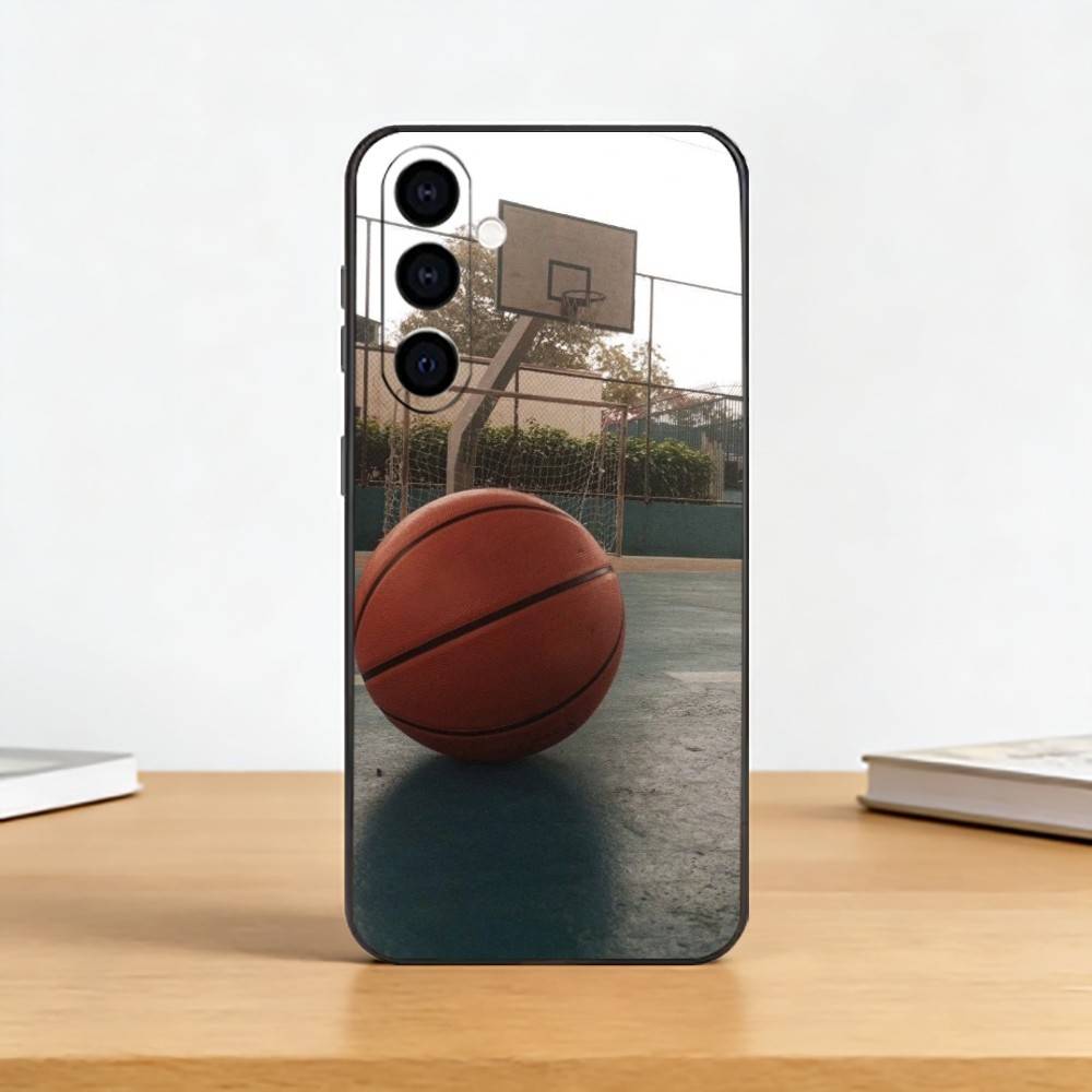 Basketball Basket Sports Phone Case For Samsung Galaxy A73,A72,A71,A70,A53,A52,A51,Others Soft Black Cover
