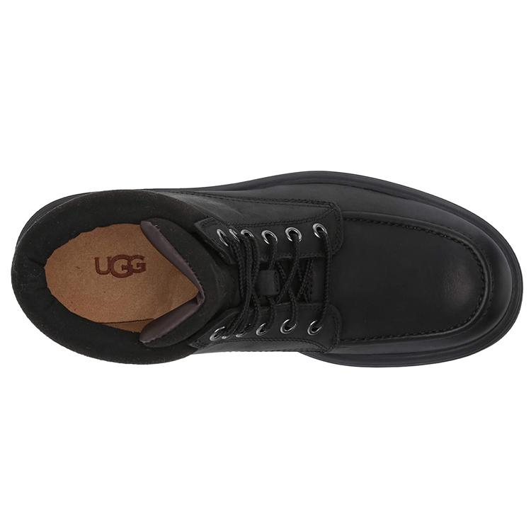 UGG Biltmore Mid Boot Кожаные Водонепроницаемые и износостойкие Ботинки для активного отдыха Мужские Черные 1114173-BLK