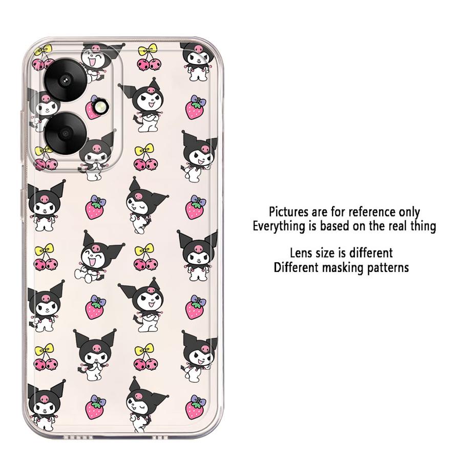 Мягкий чехол-бампер Sanrio Kuromi для Xiaomi Mi 11T Pro 11 Lite