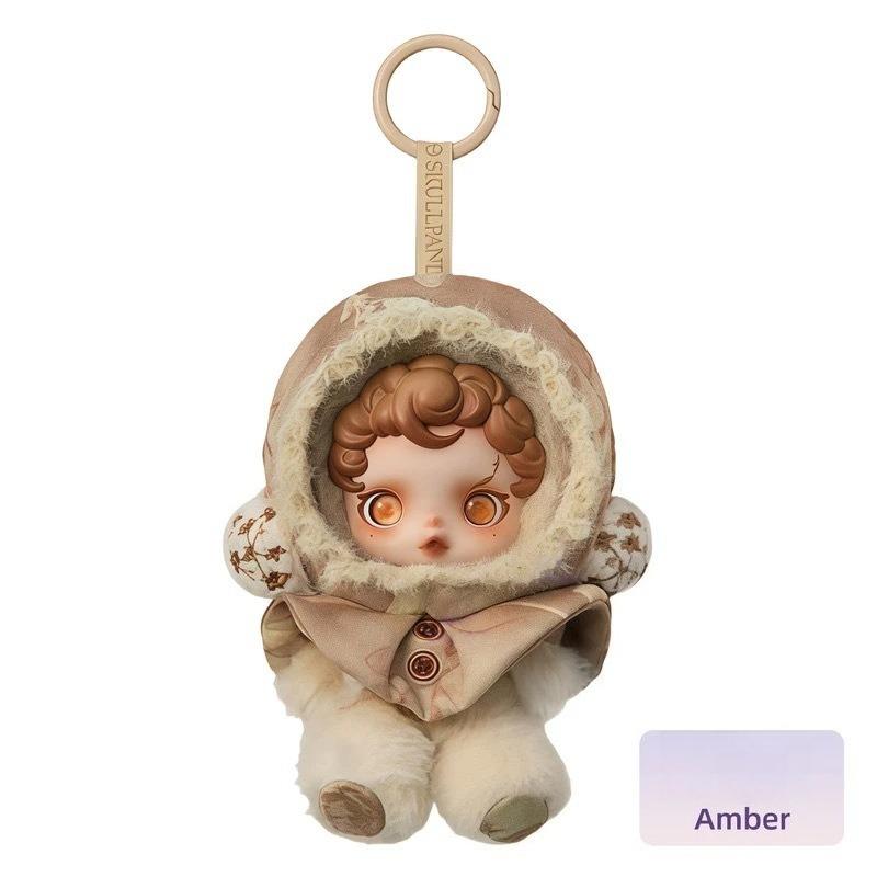 SKULLPANDA Light Weaving Garden Series SP Второе поколение Плюшевый кулон Сюрприз-бокс с виниловым лицом, высококачественный плюш