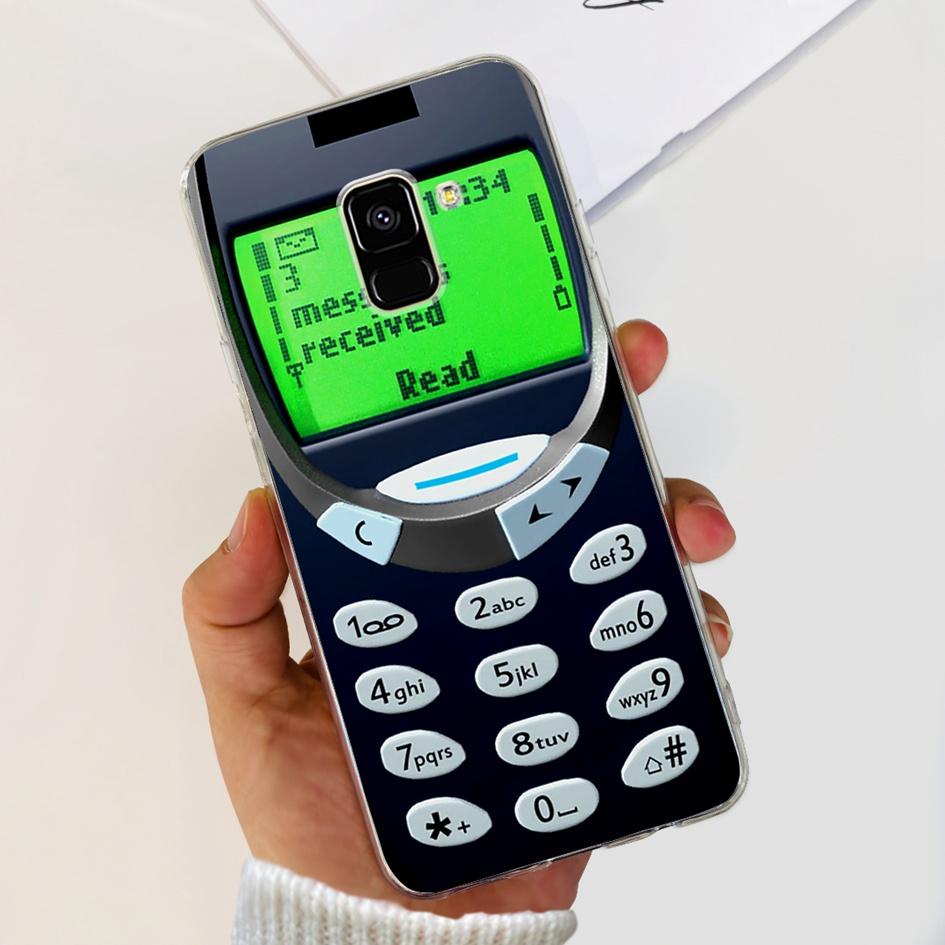 Чехол для Samsung Galaxy A8 2018 / A8 Plus 2018 A530F A730F Силиконовый чехол Популярный цветок одуванчика Мягкий TPU Чехол-защита для телефона