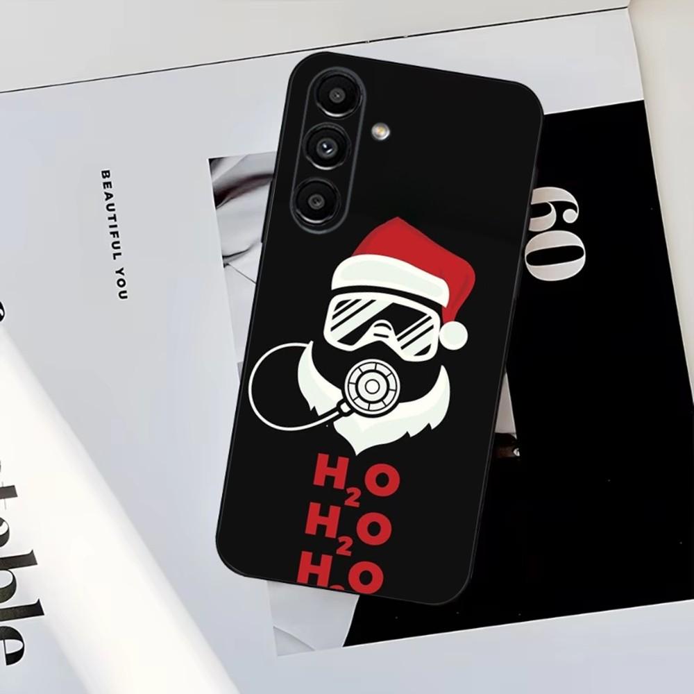Scuba Diving Phone Case For Samsung S25,S24,S23,S22,S21,S20,S10,Ultra,Plus,Lite,FE,Soft Silicone Black Cover