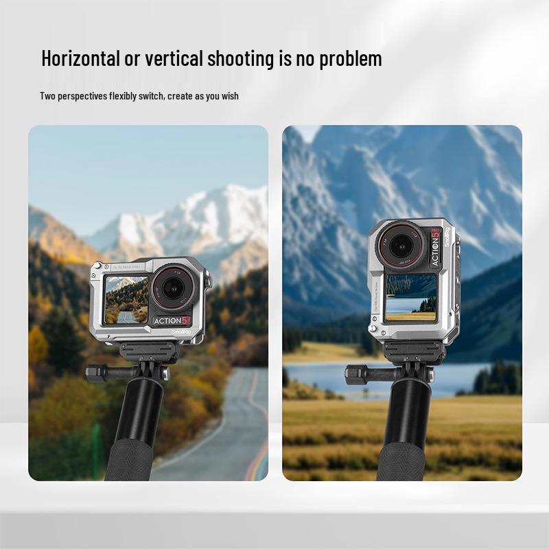 Магнитный адаптер DJI Osmo Action с двусторонним быстросъемным креплением для камер Action 5, 4 и 3