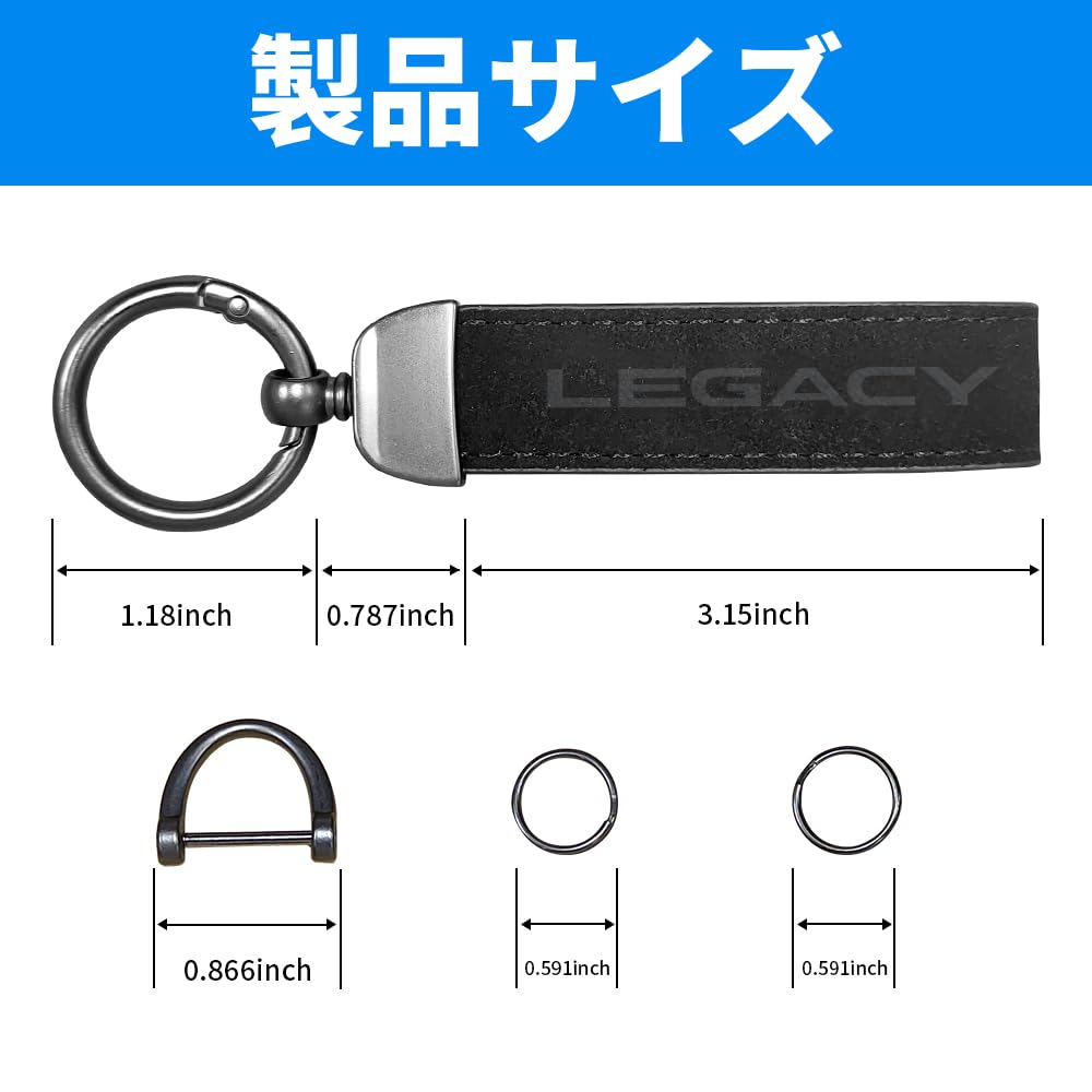 [akarin] Subaru Legacy Кожаный Брелок для Ключей Брелок Брелок Legacy