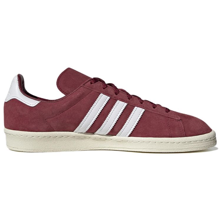 adidas Originals Campus 80s Колледжный Бордовый Облачный Белый Небеленый Белый Унисекс FZ6152