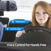 Zimtop 10-дюймовый зеркальный видеорегистратор с камерой заднего вида 4K Wifi GPS Ночное видение ИИ Голосовое управление Автомобильный видеорегистратор