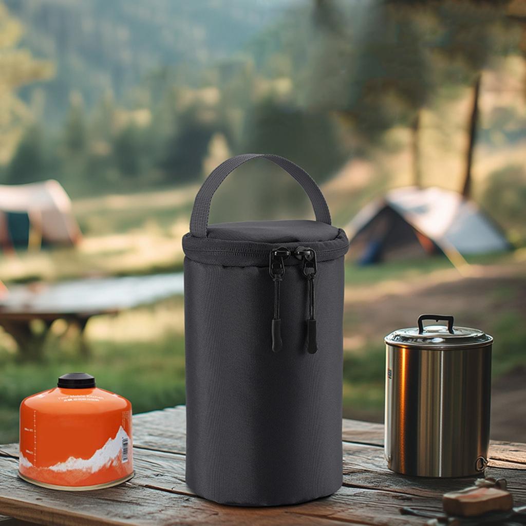 Portable Fuels ?Cylinder Storage Bag Oxford Cloth Gas Tanks Storage Bag for Outdoor Camping Cooking Travel Picnic