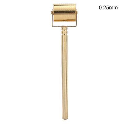 Массажный ролик для лица, микроигольная терапия, против морщин, против старения, уход за лицом, массажер(DRS250-0,25мм )