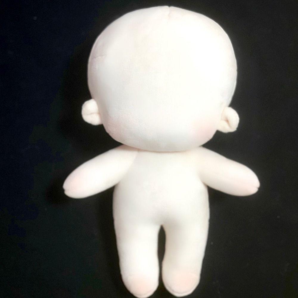 Изменение одевания игры самодельные игрушки DIY идол кукла вышивка или пустые хлопковые мягкие куклы тело