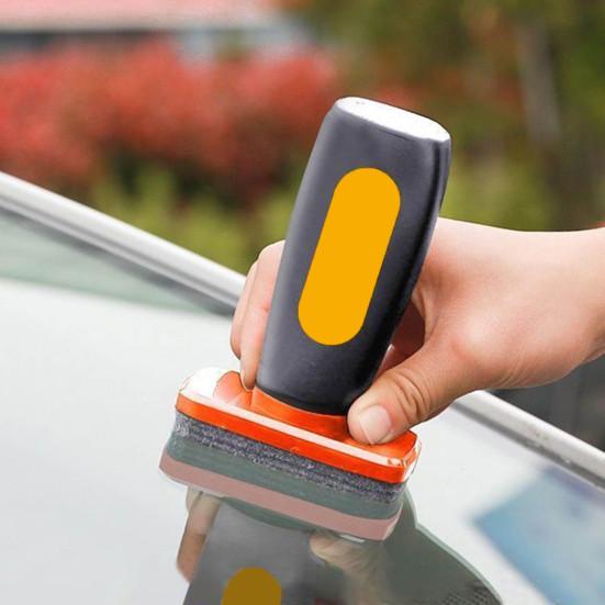 Car Glass Cleaning Board Windshield Hydrophobic Long-lasting Protection Versatile Use 2-in-1 Universal Glass Cleaning Wipe Board Rain Repellent