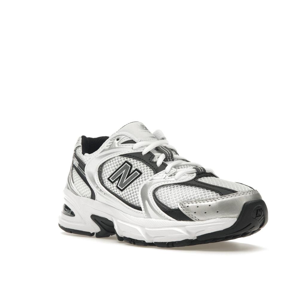 New Balance 530 Белый Серебристый Металлик Черный MR530LB