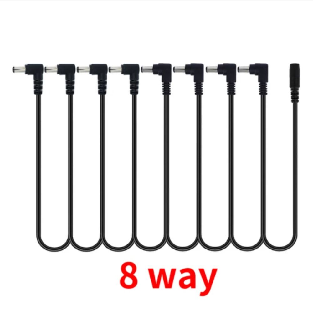 Кабель последовательного подключения 9 В постоянного тока от 1 до 8, цепь для гитарной педали, шнур питания для гитарной педали, аксессуары для гитары