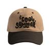 2-7 Years Adjustable Sun Hat Letter Embroidery Peaked Hat Summer Beach Cap  Boys Girls