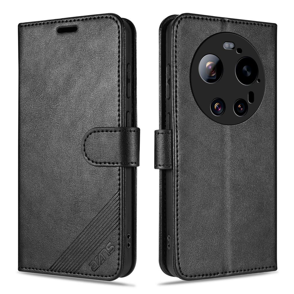 AZNS Для Xiaomi 17 Ultra 5G Чехол Антицарапина Кожа PU Подставка Кошелек Чехол для Телефона