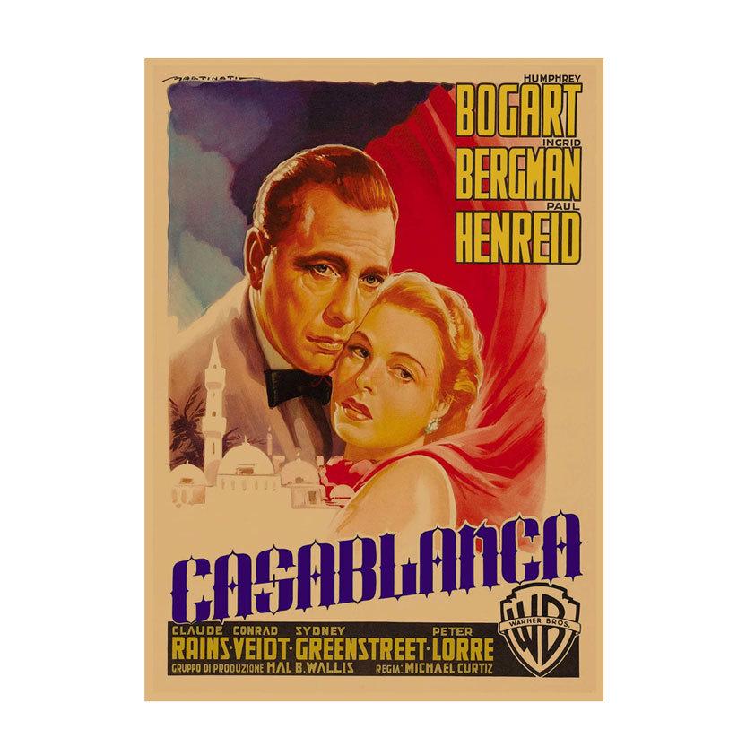 Ретро Постер с Иллюстрацией Фильма для Декора Стены Бара, Кафе или Общежития