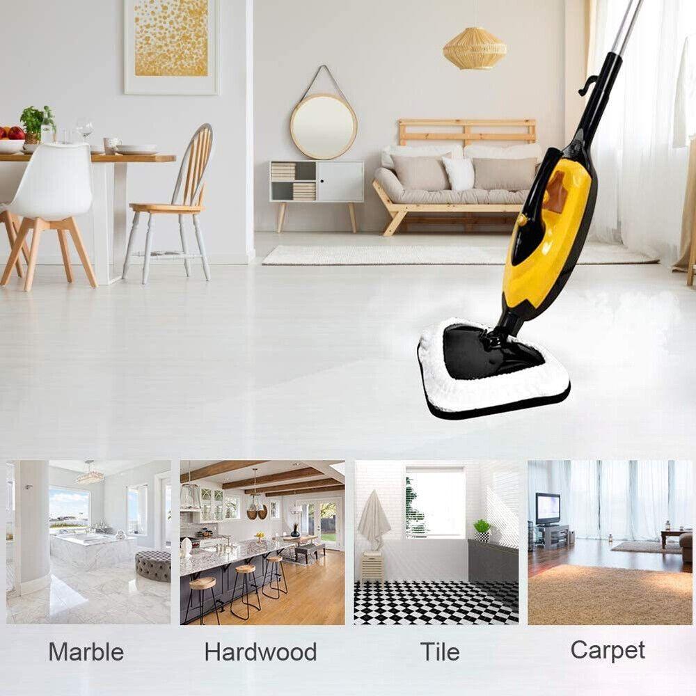 Моющийся Многоразовый Прочный Удобный. Сменные подушечки, насадка для паровой швабры, тряпка для пыли, коврики для чистки из микрофибры