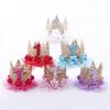 Kids Gift Boys Girls Princess Crown Hair Band 1 Years Old Baby Birthday Hat Flower Headwear
