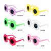 New Multicolor Pet Look Sunglasses Sun Flower Shaped Toys Glasses Doll Eyeglasses