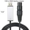 Адаптер USB на DMX512 для компьютерной консоли